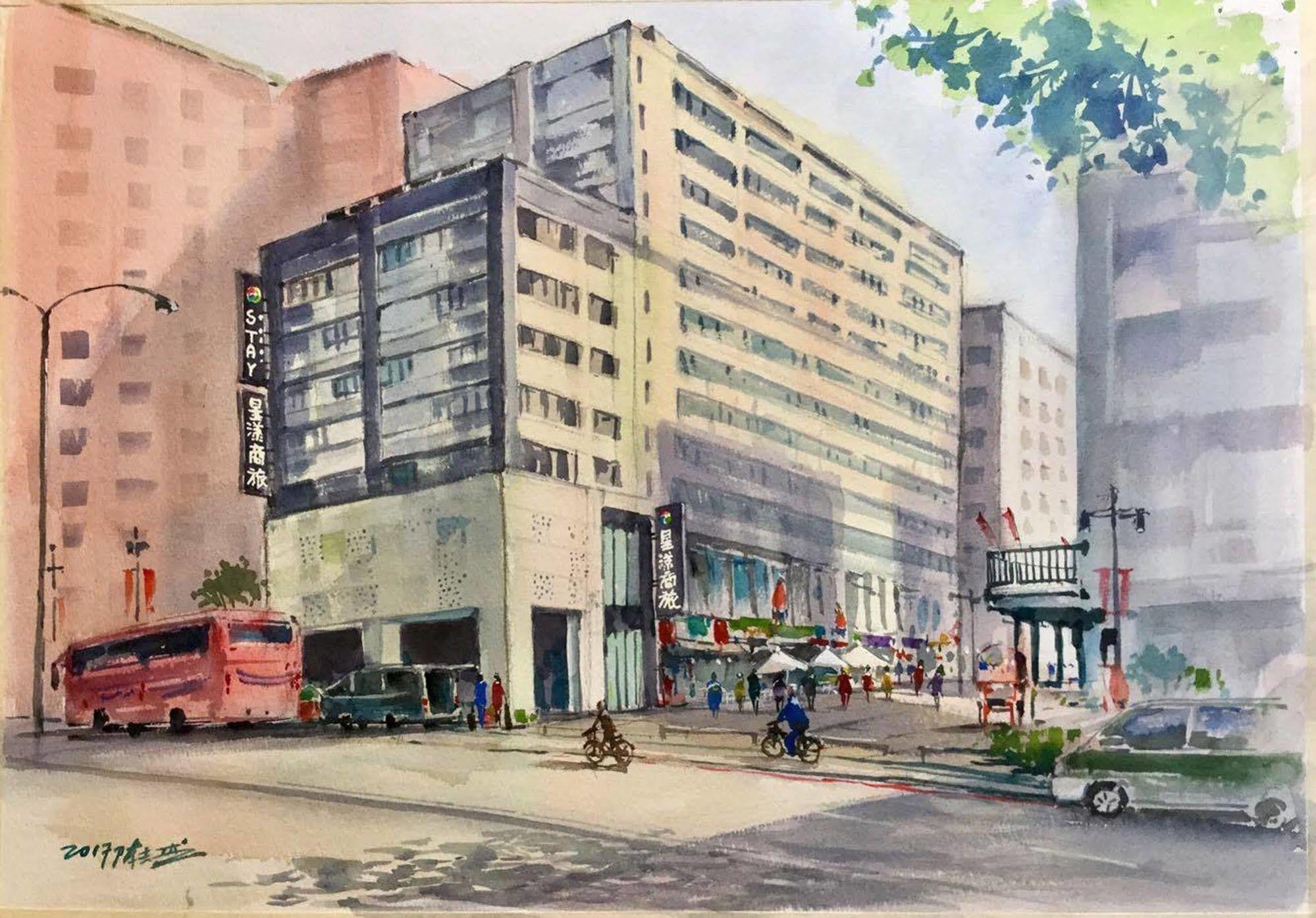 Stay Hotel - Taichung Yizhong מראה חיצוני תמונה